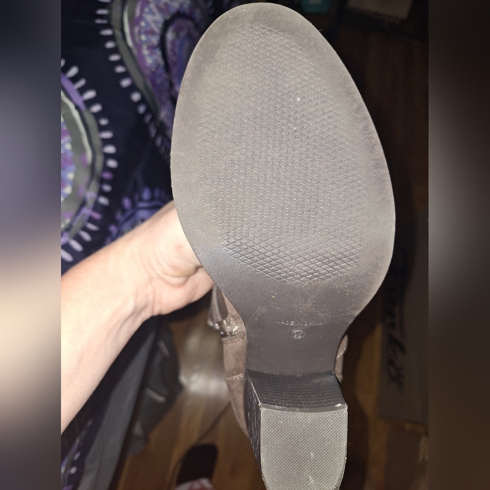 Dressbarn Women's Chocolate Ankle Booties - Picture 6 of 6